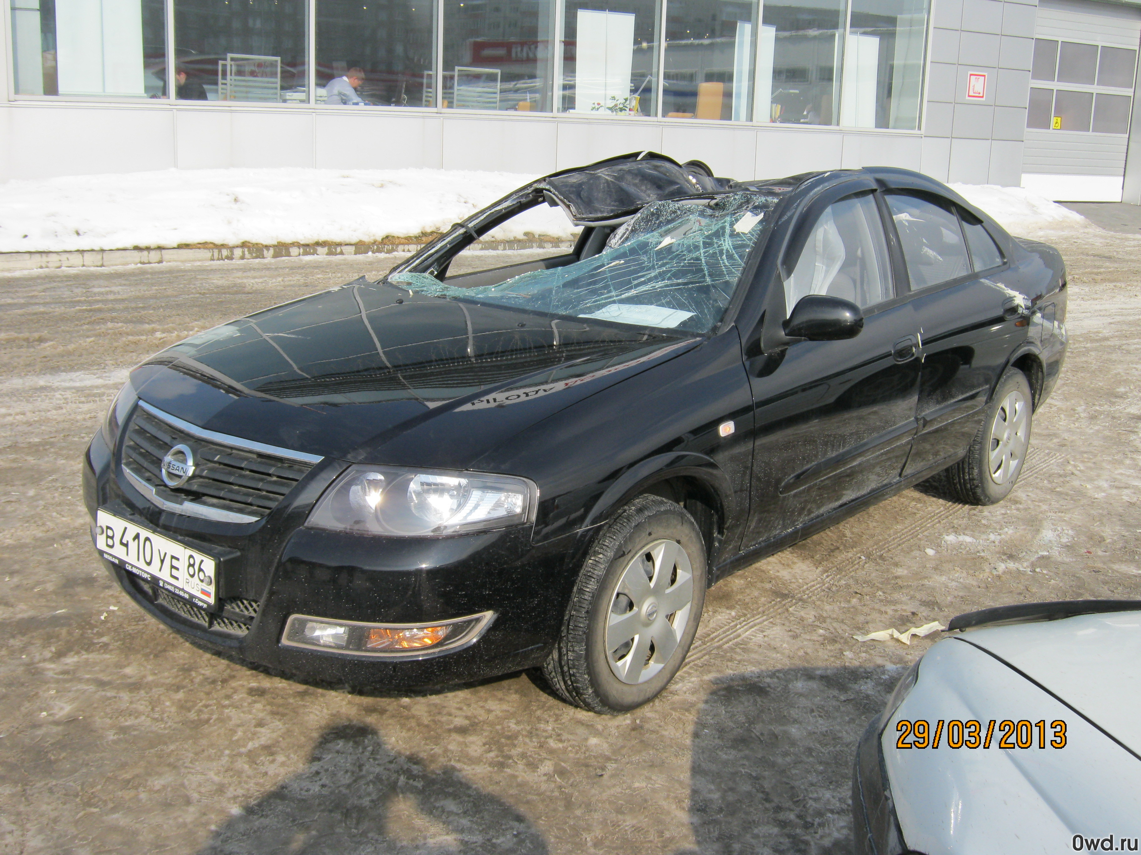 Битый автомобиль Nissan Almera Classic (2011) в Сургуте