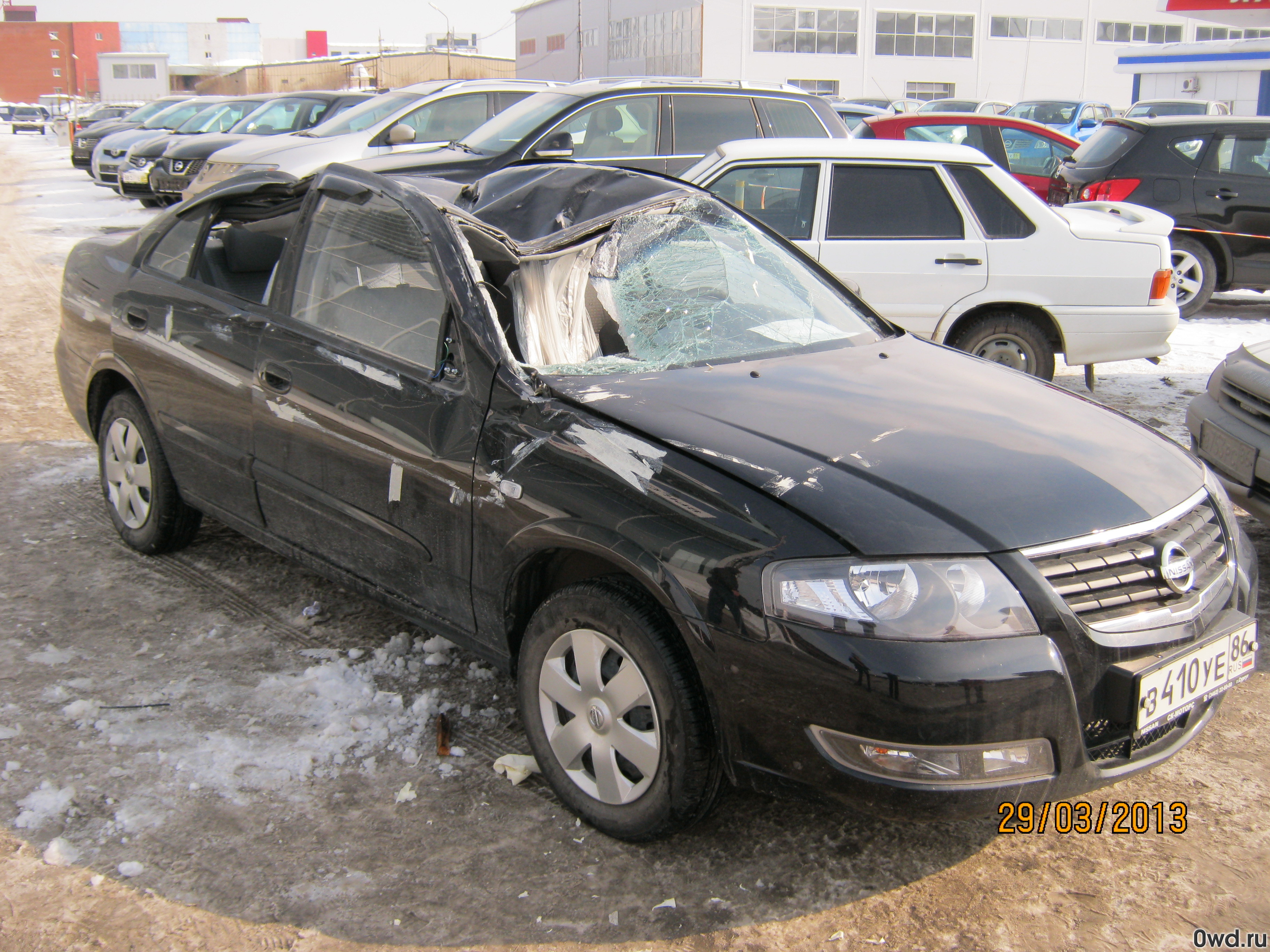 Битый автомобиль Nissan Almera Classic (2011) в Сургуте