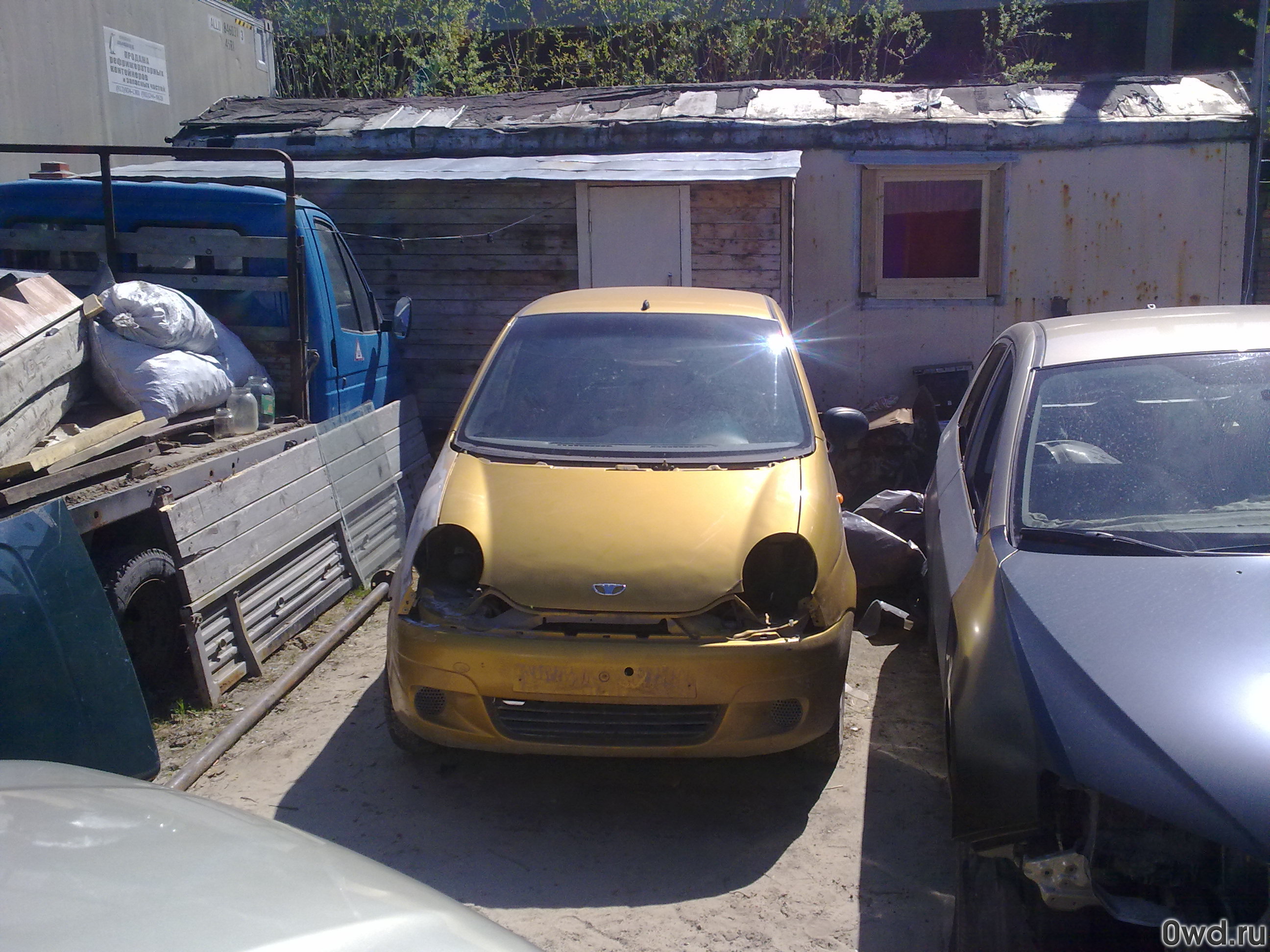 Битый автомобиль Daewoo Matiz (2003) в Сургуте